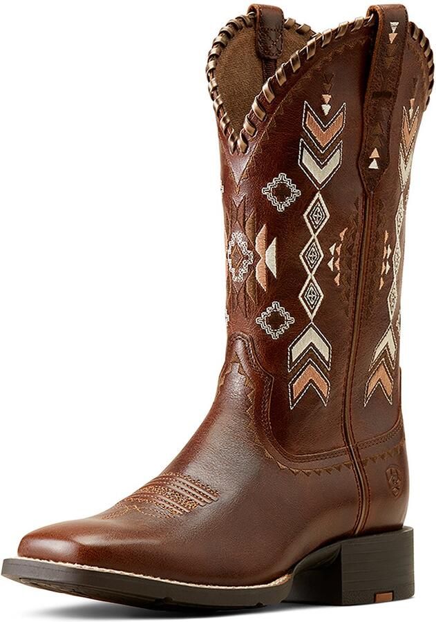 Ariat Round up Skyler Western Boot Rijlaarzen B Canyon Tan