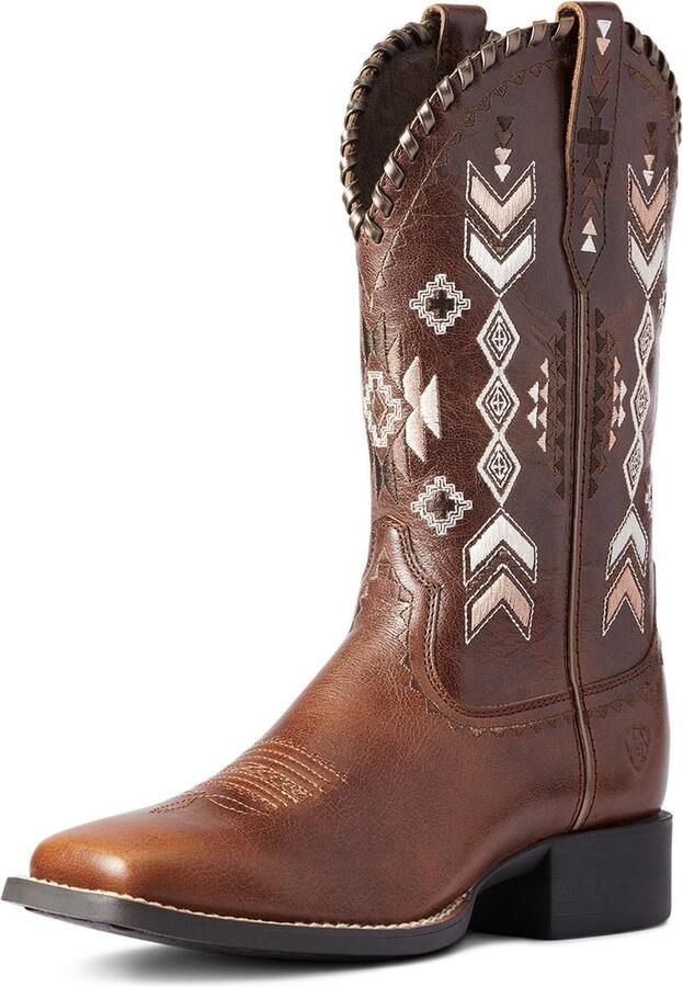 Ariat Round up Skyler Western Boot Rijlaarzen B Canyon Tan
