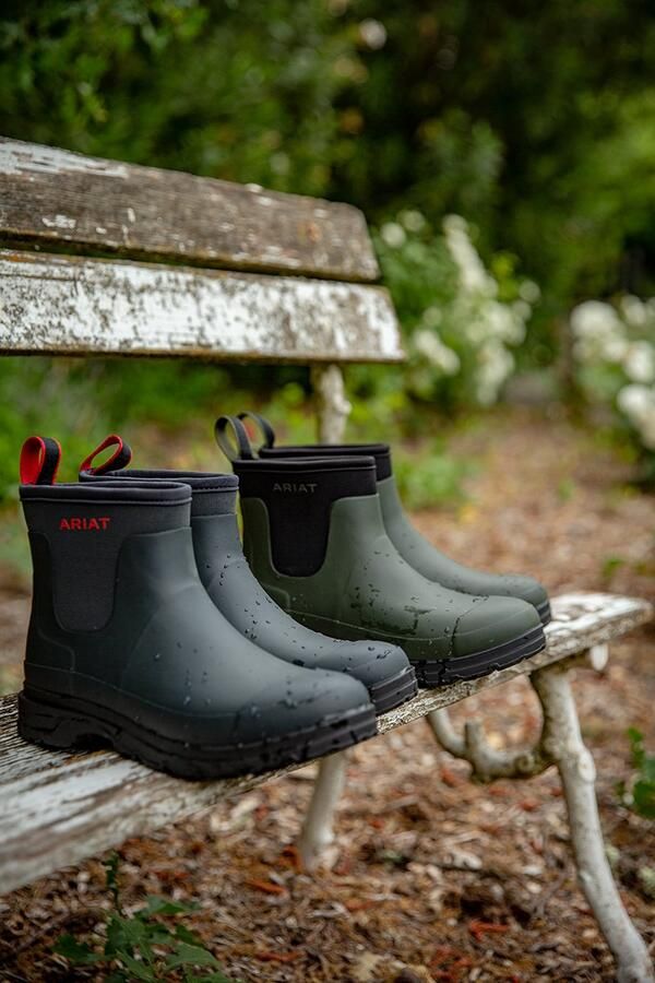 Ariat Jodhpurs Kelmarsh Paardrijlaarzen Rubber Middengroen