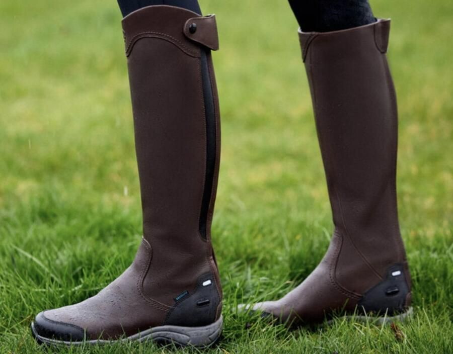 Ariat Telluride Hoge Waterdichte Laars-Donkerbruin-39-RM