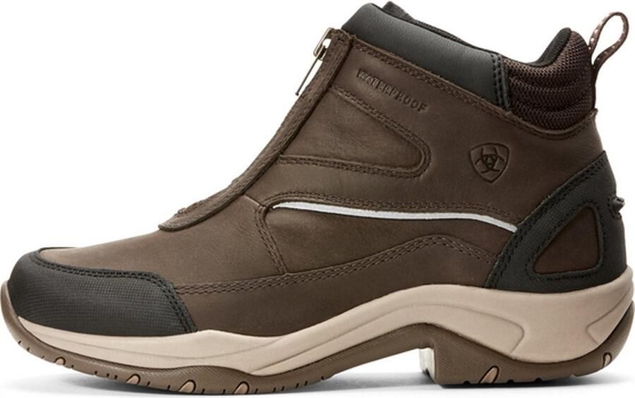 Ariat Stalschoenen Telluride Zip H2o Donkerbruin - Foto 3