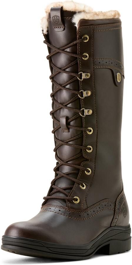 Ariat Wythburn II Sherpa Waterdichte Outdoorlaarzen Dames Dark Mocha