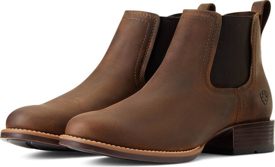 Ariat BOOKER ULTRA ROUND TOE Western rijlaarzen bruin 41 (7 UK)