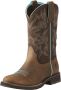 Ariat Delilah Round Toe Rijlaars Distressed Brown Fudge - Thumbnail 6