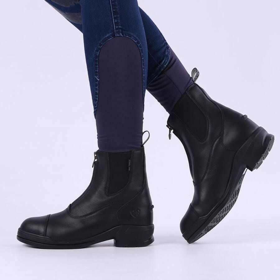 Ariat Jodhpurs Wms Heritage IV Zip Paardrijlaarzen Leer Zwart