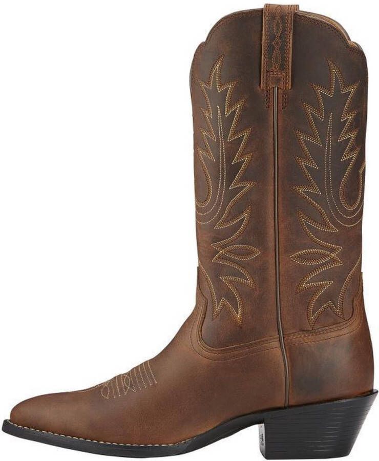 Ariat HERITAGE WESTERN R TOE dames western laarzen bruin 37 (4 UK) - Foto 2