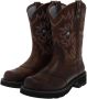 Ariat 1132 PROBABY Bruine western rijlaars bruin 39 (6 UK) - Thumbnail 1