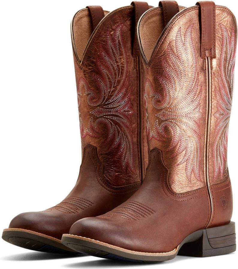 Ariat RANAHAN western rijlaarzen bruin rood 42.5 (8.5 UK)