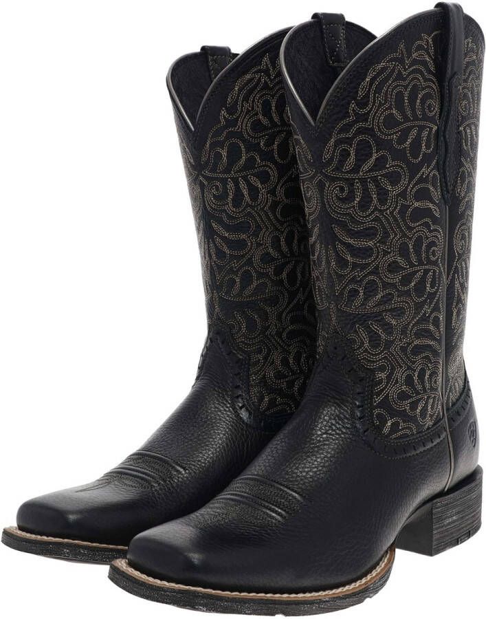 Ariat ROUND UP REMUDA Dames Western Rijlaars Zwart 40 (6.5 UK)