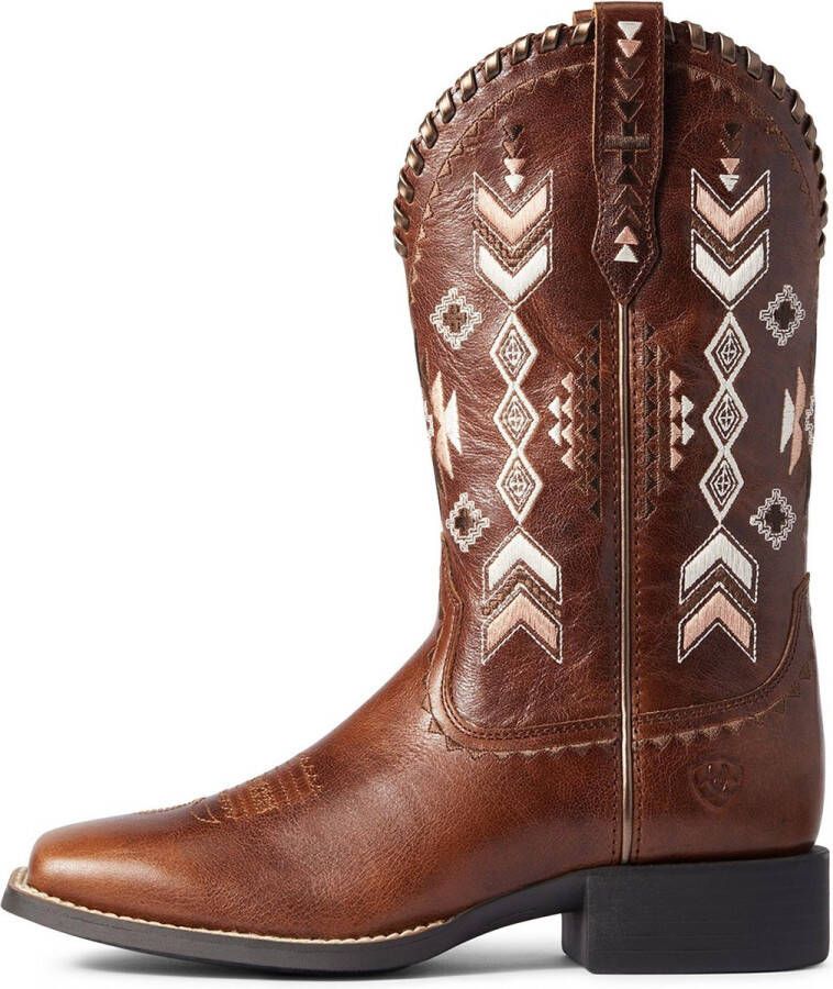 Ariat Round up Skyler Western Boot Rijlaarzen B Canyon Tan
