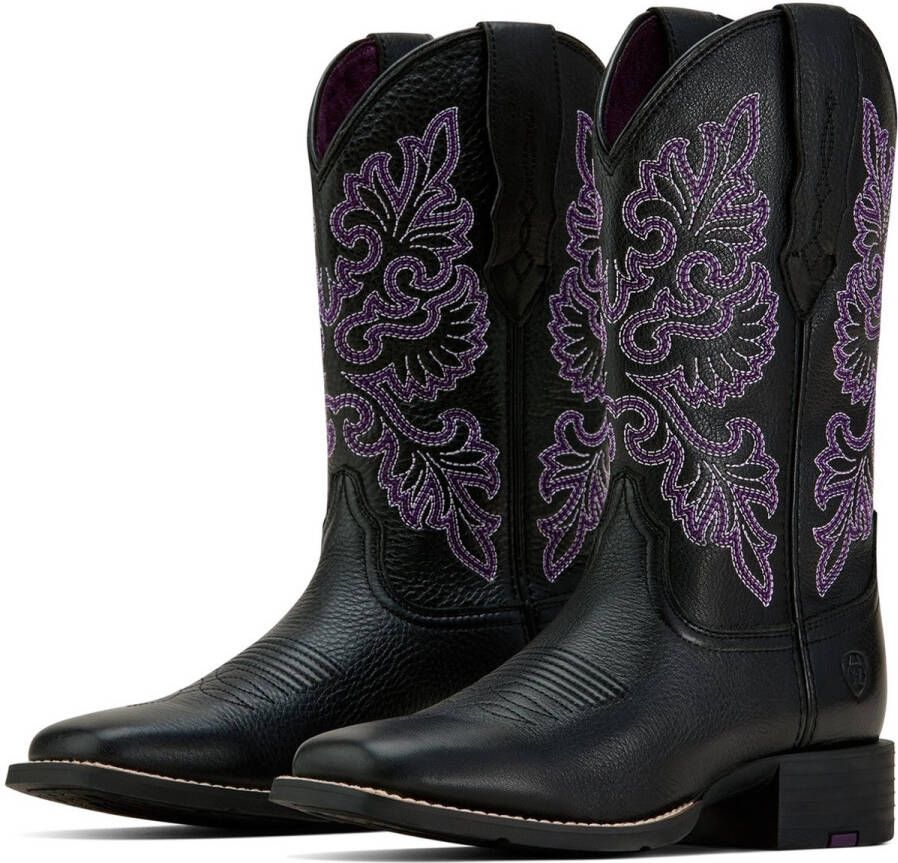 Ariat ROUND UP WEST STRETCHFIT rijlaars zwart 38.5 (5.5 UK)