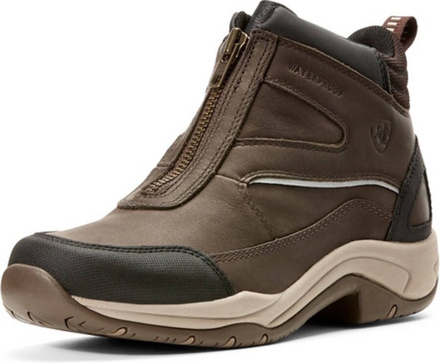 Ariat Stalschoenen Telluride Zip H2o Donkerbruin