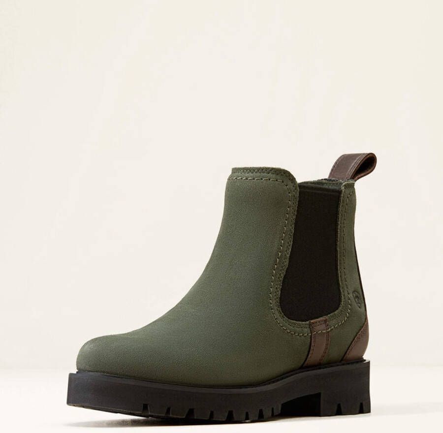 Ariat WEXFORD LUG WATERPROOF chelsea boots groen