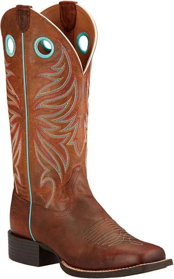 Ariat Women's Round Up Ryder Western Boots Brown