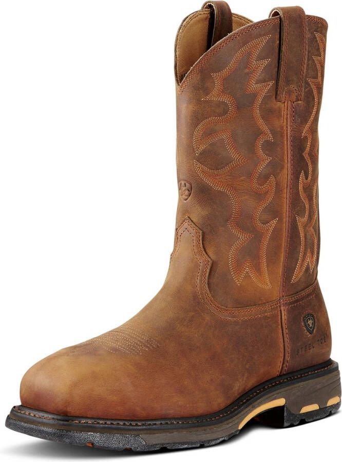 Ariat WORKHOG WIDE SQUARE EE western rijlaarzen bruin 44 (9.5 UK)