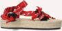 ARIZONA LOVE Dames Trekky Raffia Maat: 38 Materiaal: Textiel Kleur: Rood - Thumbnail 2