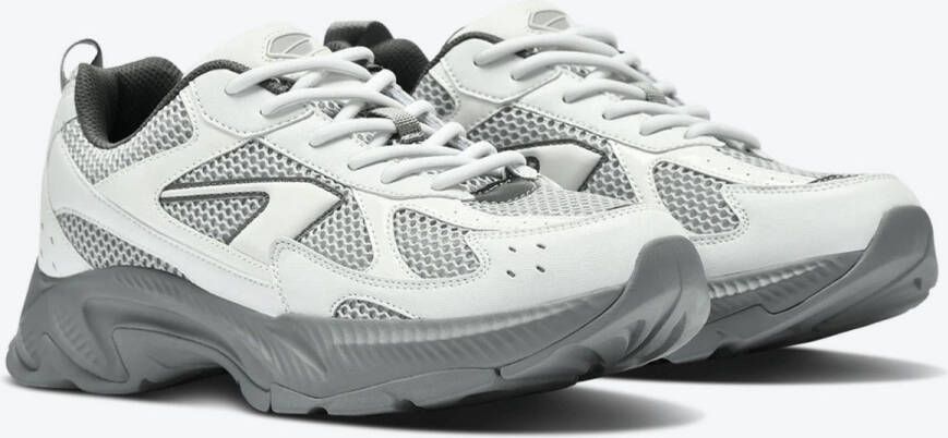 ARKK Copenhagen ARKK Forma Runner Sneakers White Light Grey Vegan Leer Trendy Look
