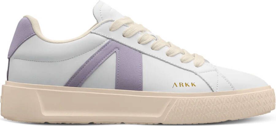 ARKK Copenhagen Essence Wit Paars Sneakers EL9600-1067-W