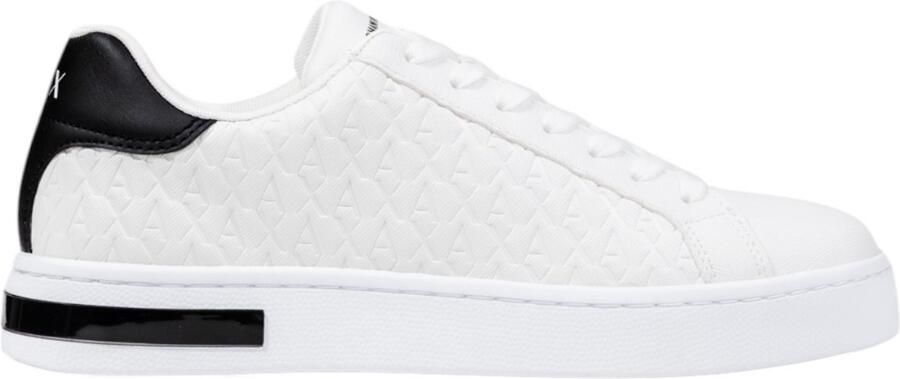 Armani Exchange Heren Schoenen Herfst Winter Collectie Polyester White Heren - Foto 2