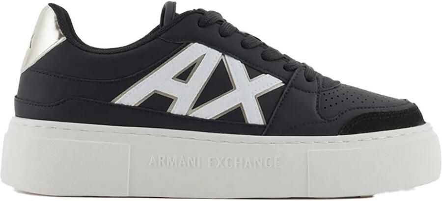 Armani Exchange Multicolor Veterschoenen Black Dames