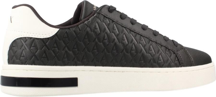 Armani Exchange sneakers met vetersluiting en logomotief