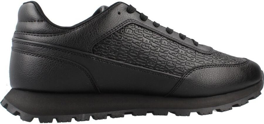 Armani Exchange sneakers met logomotief en geprofileerde zool