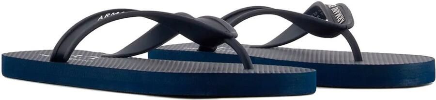 Armani Exchange Xuq002_xv676 Slippers Blauw Man