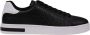 Armani Exchange AX Leather Sneaker 932546 Black - Thumbnail 1