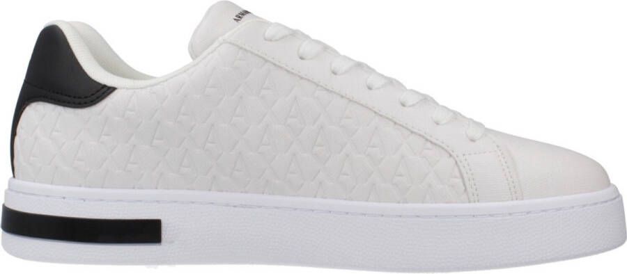 Armani Exchange Heren Schoenen Herfst Winter Collectie Polyester White Heren