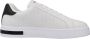 Armani Exchange Heren Schoenen Herfst Winter Collectie Polyester White Heren - Thumbnail 1