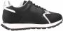 Armani Exchange Zwarte sneakers met contrasterende materialen en kleuren Zwart Dames - Thumbnail 1