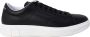 Armani Exchange Blauwe Leren Sportieve Sneakers met Rubberen Zool Blue Heren - Thumbnail 7
