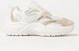 Armani Exchange Beige Rubberen Zool Damessneakers Beige Dames - Thumbnail 4