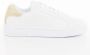 Armani Exchange Witte Gouden Sneakers voor Vrouwen White Dames - Thumbnail 1