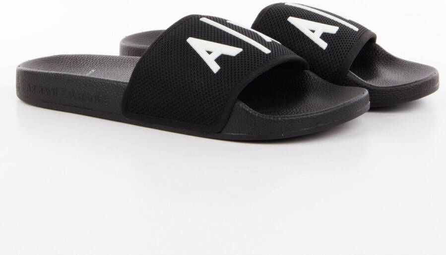 Armani Exchange Stijlvolle Sandalen van AX Exchange Black Heren
