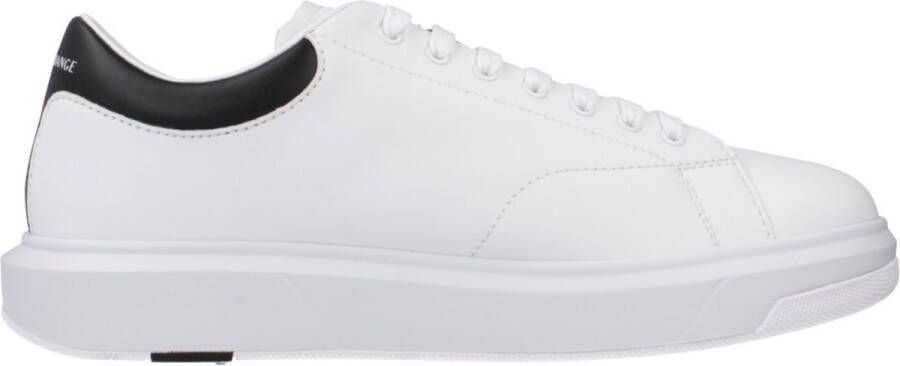 Armani Exchange Platform Sneakers Casual Design White