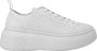 Armani Exchange Witte Sneakers voor Dames met Rubberen Zool Wit Dames - Thumbnail 1