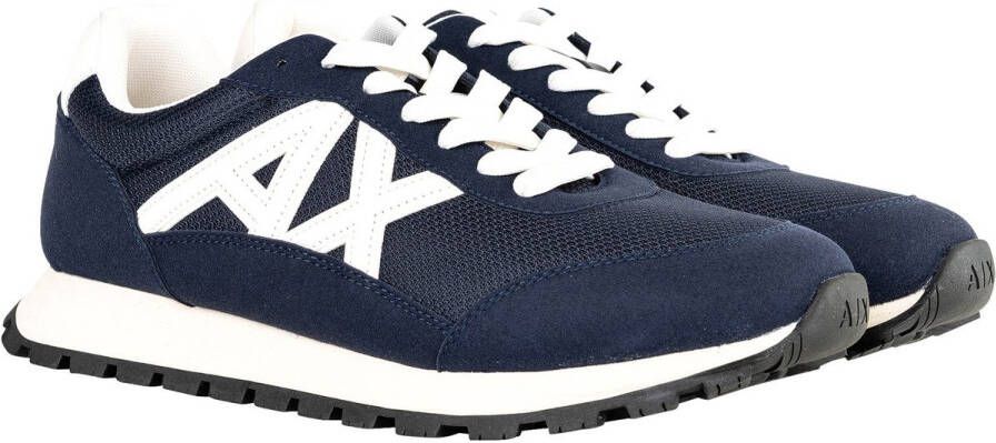 Armani Exchange Sneaker DROP MICROSUEDE+MESH+CALF PU