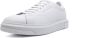 Armani Exchange Witte Leren Sneakers Lente Zomer Collectie White Heren - Thumbnail 1