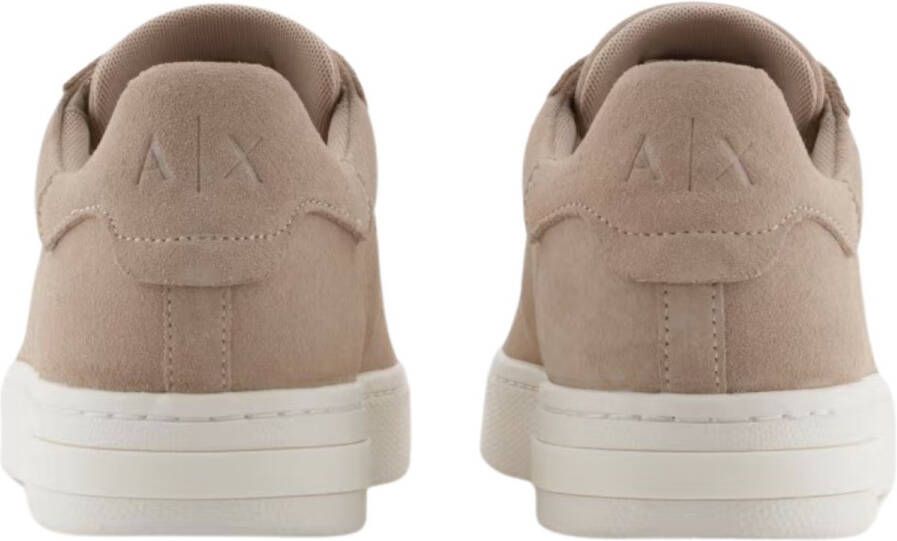 Armani Exchange Beige Sneakers Stijlvolle Sportschoenen Beige Heren