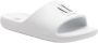 Armani Exchange Band Hiel Polyurethaan Slippers Lente Zomer Collectie White Dames - Thumbnail 1