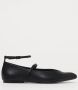 Armani Exchange Zwarte Polyester Platform Platte Schoenen - Thumbnail 1