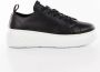 Armani Exchange Zwarte Sneakers met Flatform Zool Black Dames - Thumbnail 4