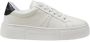 Armani Exchange Polyester Dames Sneakers Collectie White Dames - Thumbnail 1