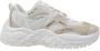 Armani Exchange Beige Rubberen Zool Damessneakers Beige Dames - Thumbnail 1