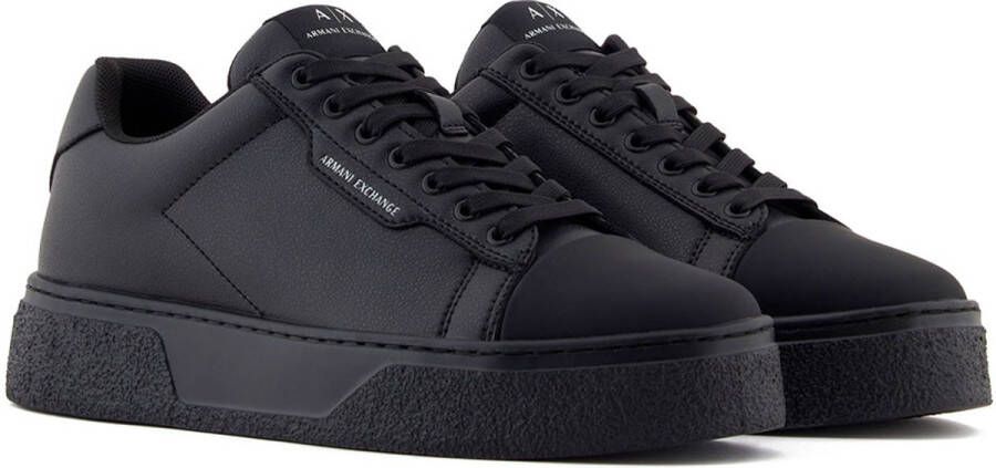 Armani Exchange Sneakers met labeldetail model 'LION'