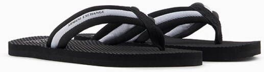 Armani Exchange Xuq006_xv962 Slippers Zwart Man