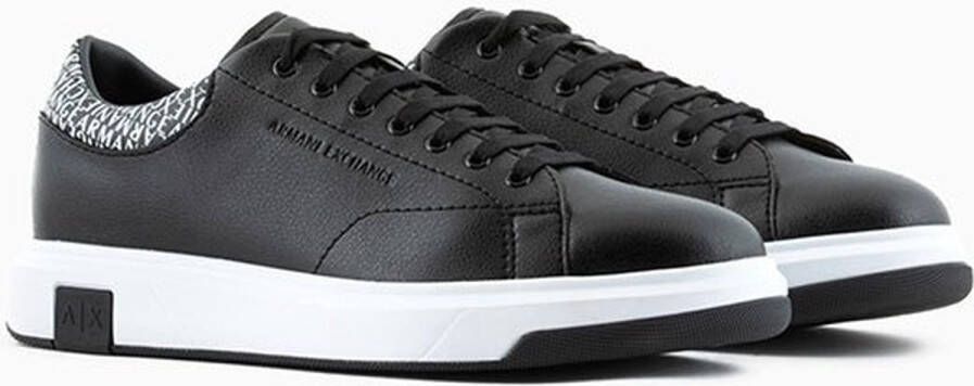Armani Exchange Essentiële en klassieke zwarte sneakers Zwart Heren - Foto 2