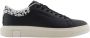 Armani Exchange Leren Herenschoenen Herfst Winter Collectie Black Heren - Thumbnail 1