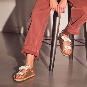 Armistice dames World Knot sandal GOUD
